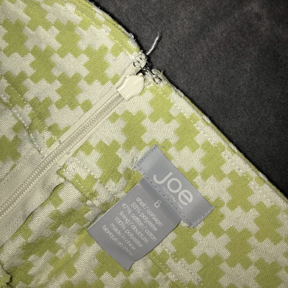🦋2 for $15 - Joe Fresh Green/White Skirt - Picture 5 of 7